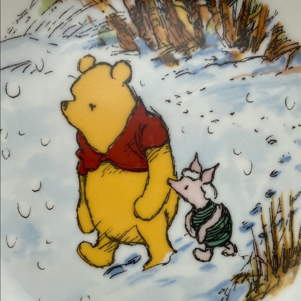 ROYAL DOULTON Winnie the Pooh and Piglet China Cereal Bowl Disney - Picture 3 of 11